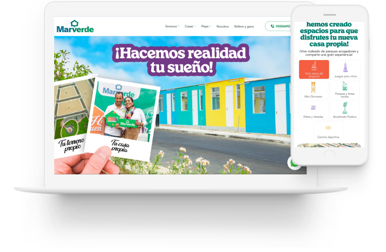 marverde inmobiliaria proyecto de desarrollo web