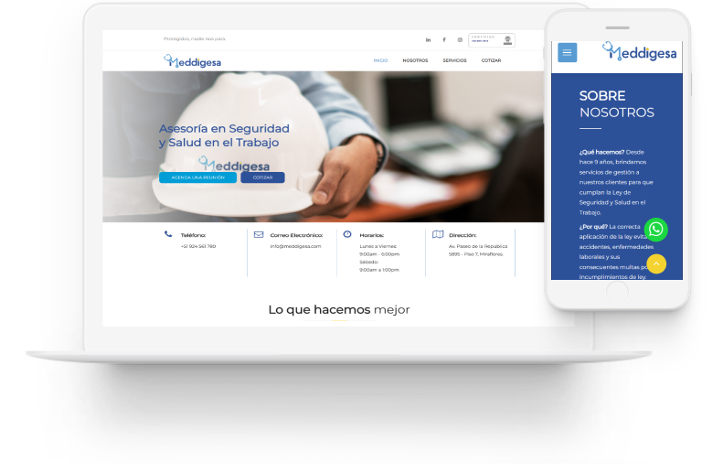 portafolio sitio web meddigesa