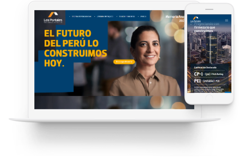 portafolio sitio web memoria anual 2024 los portales
